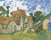 Vincent Van Gogh Village Street in Auveers (nn04) France oil painting artist